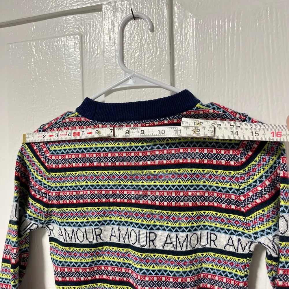 NWT Topshop Amour Fair Isle sweater size 4 - Image 6