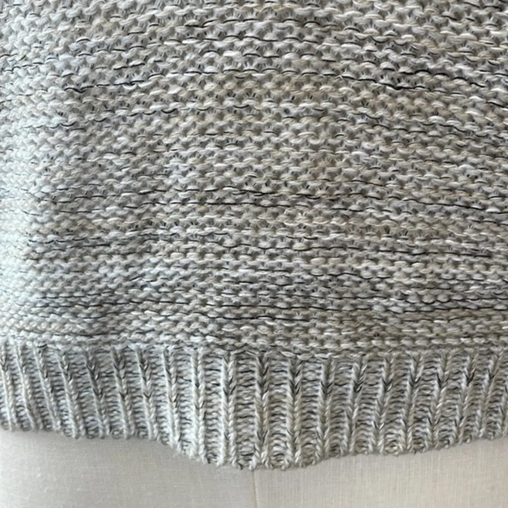 Susina Sweater beige tan Chunky Knit Crew Neck Ribbed Trim Sweater NWT Sz Med - Image 8