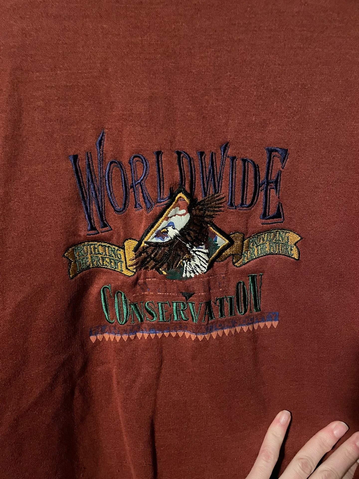 Crewneck Red Size 3X - Image 2