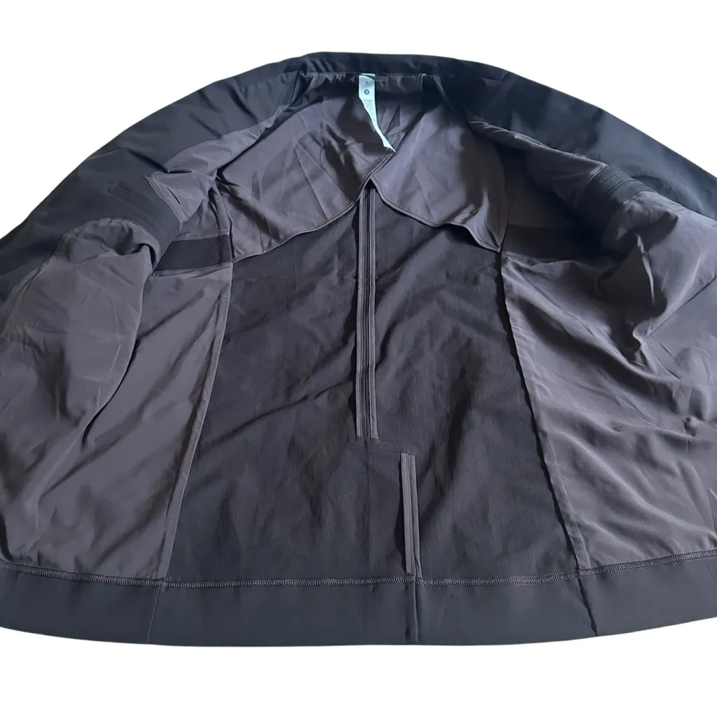 Lululemon Women's Relaxed Fit Twill Blazer Espresso Brown ESPR Size M NWT - Image 8