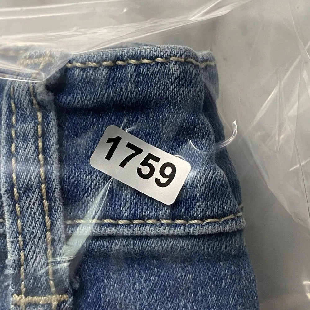 BKE Jeans Womens Size‎ 29x31.5 Blue Denim Stella Straight Casual distressed - Image 14