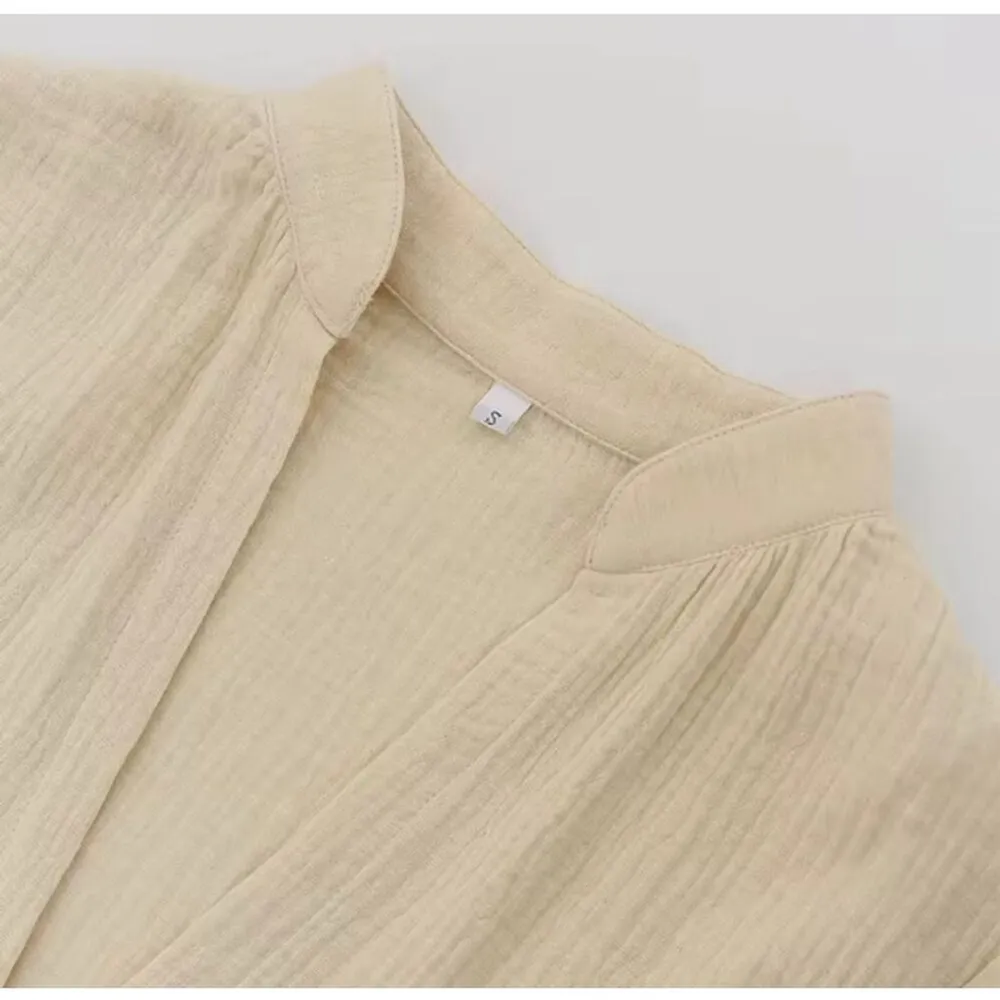 NEW 100% Cotton Gauze Loose V - Image 5