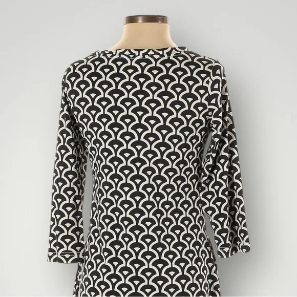 Barbara Gerwit‎ Black White Geometric Print A - Image 6