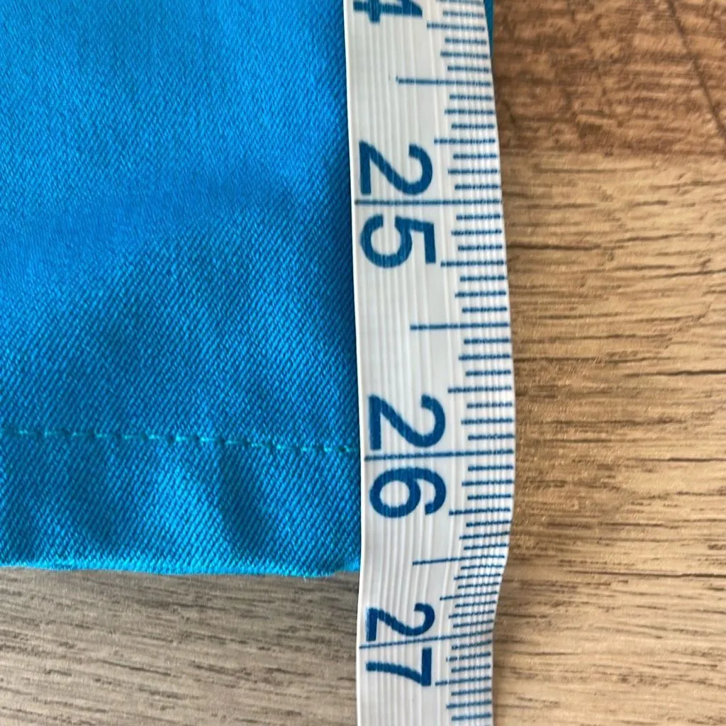 Peace Of‎ Cloth Womens Panticular Stretchy Trouser Pants Blue Size 10 - Image 8