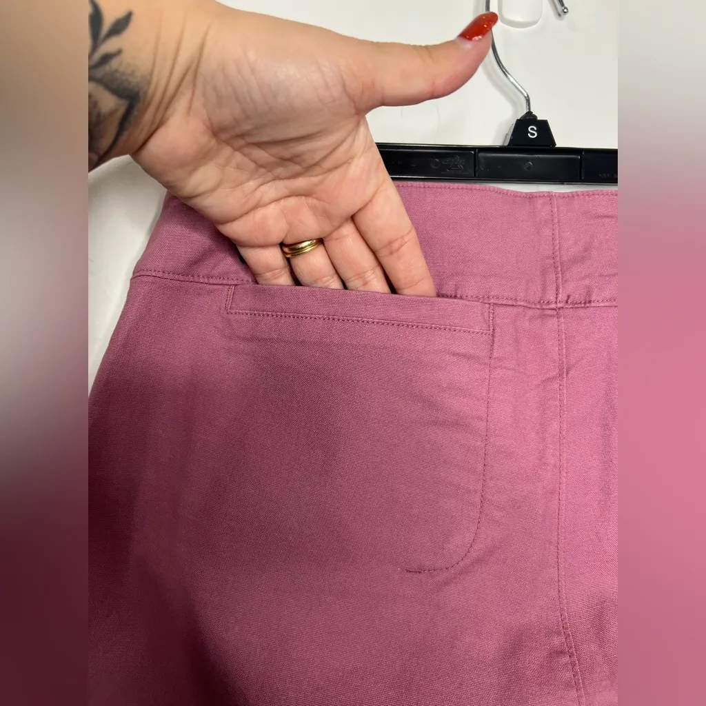 Woolrich Classic Fit Crop Wide Leg Pants - Image 5