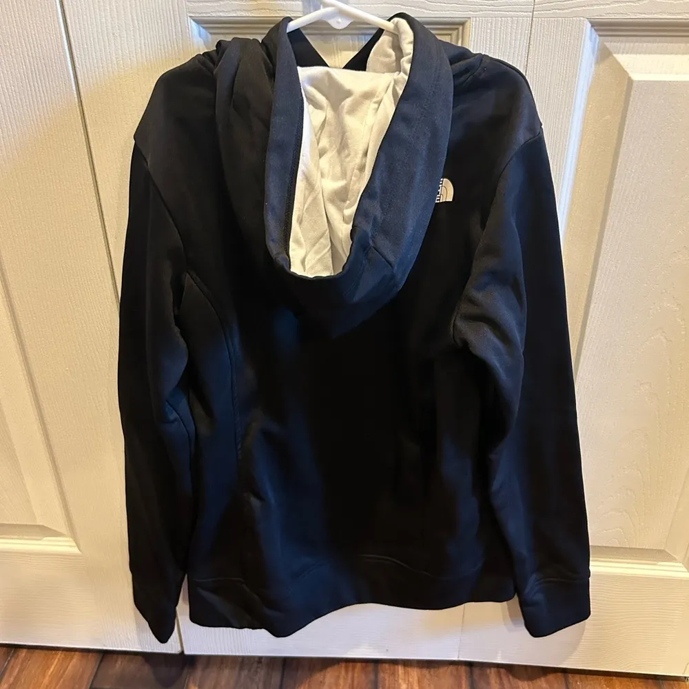 North Face Hoodie Hooded Sweatshirt Black Small - Image 2