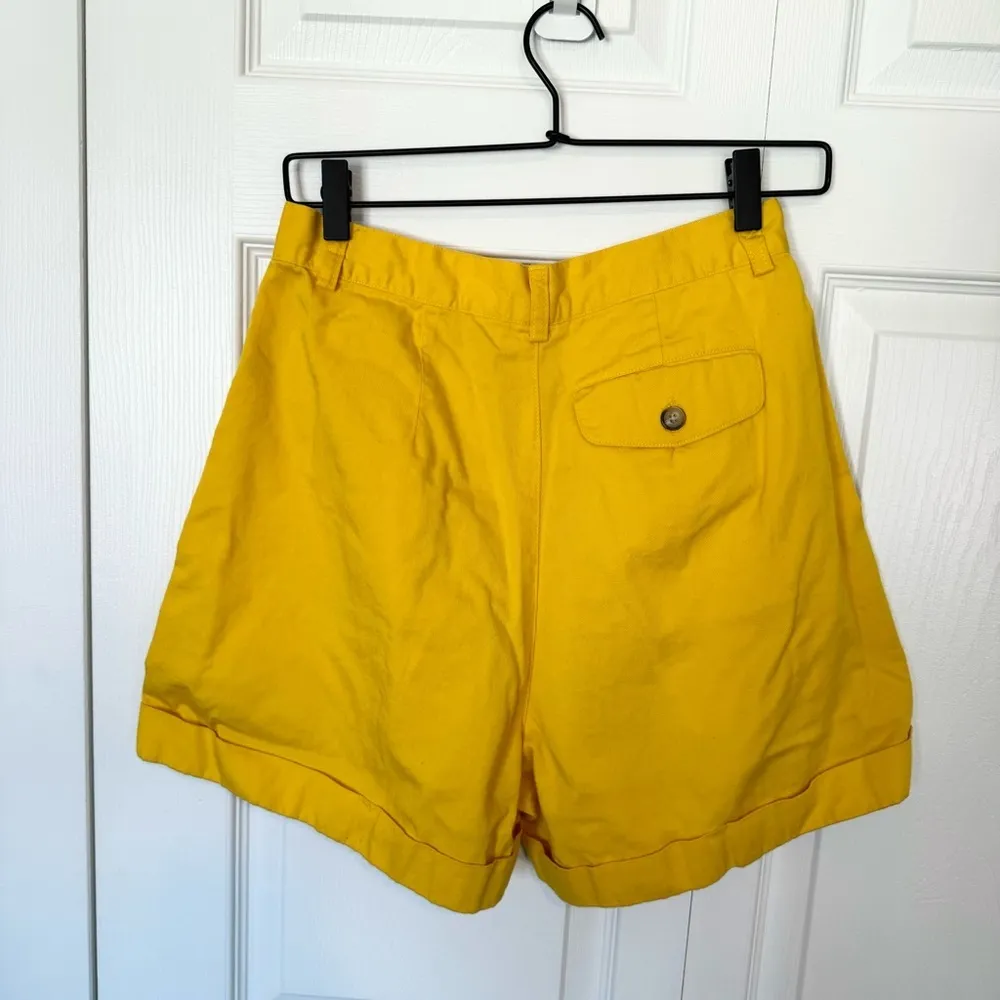 Vintage MICKEY INC Minnie Hawaiian embroidered mom shorts Sz LG - Image 3