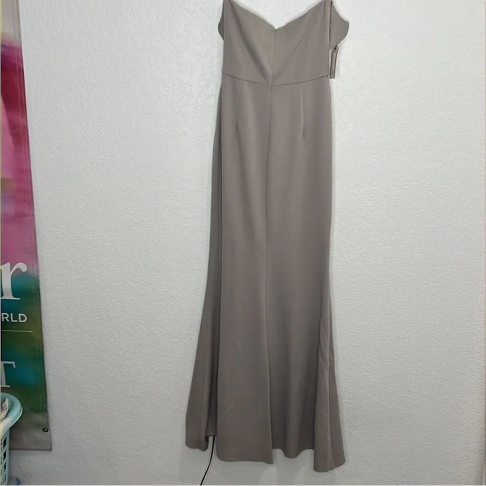 NWT Katie May Boy Bye Gown in Dove Revolve xs - Image 8
