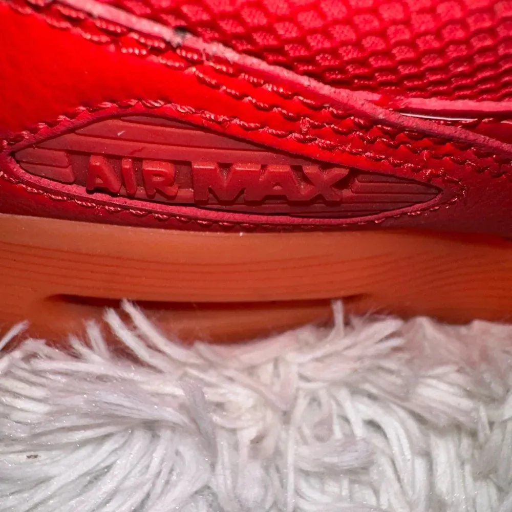 Nike Air Max 90 Essential Ultra "University" Womens 9 Red / White - Image 4