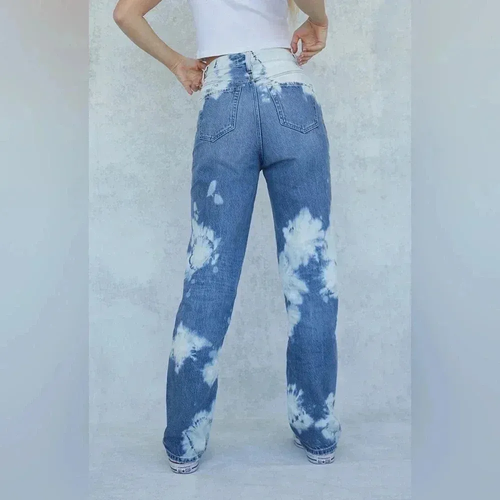 Tie Dye '90s Boyfriend Jeans - Image 3