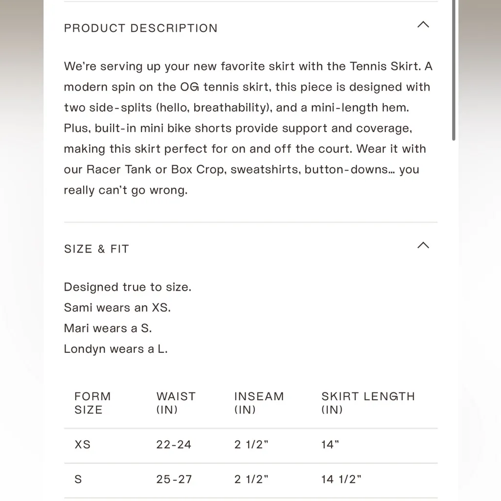 FORM NEW NWT Racer Tank & Tennis Skirt Pink - Image 12