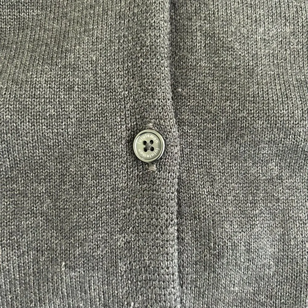 Lululemon Cardi In The Front Heathered Black / Black Size M - Image 10