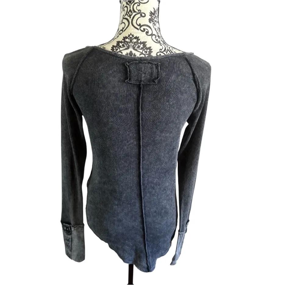 WE THE FREE Black Layer Up Long Sleeve Tee - Image 3