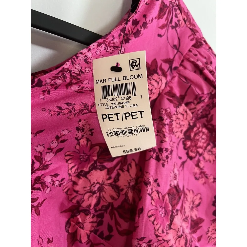 I-N-C Josephine flora mar full bloom floral top PET - Image 3