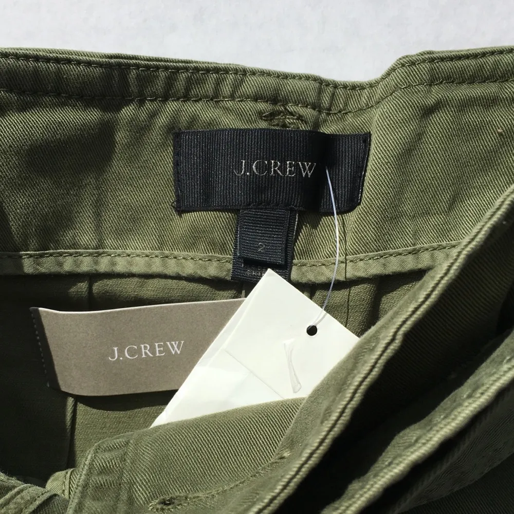 J. Crew Chino Trench Skirt size 2 - Image 3