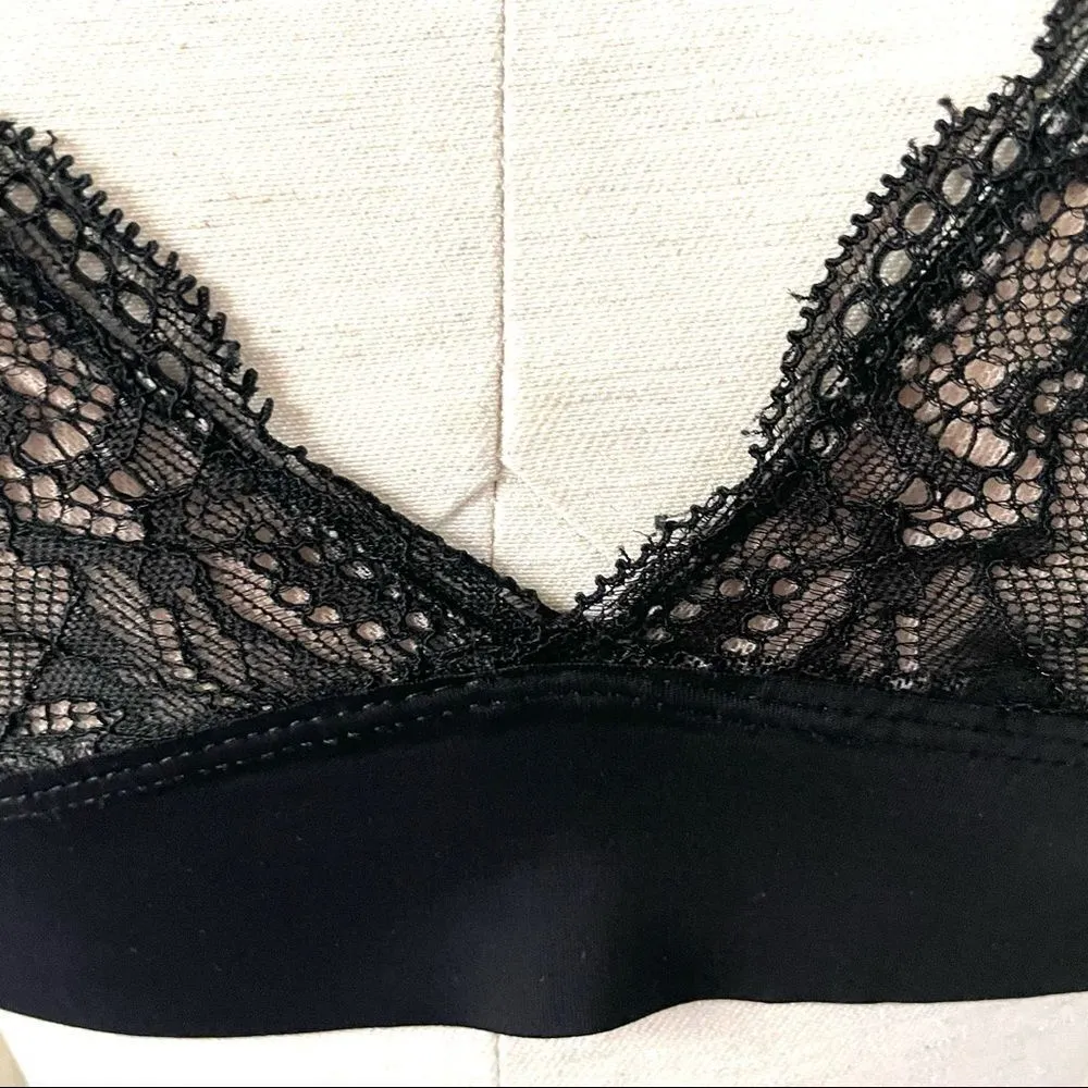 Pure water black lace bra - Image 5