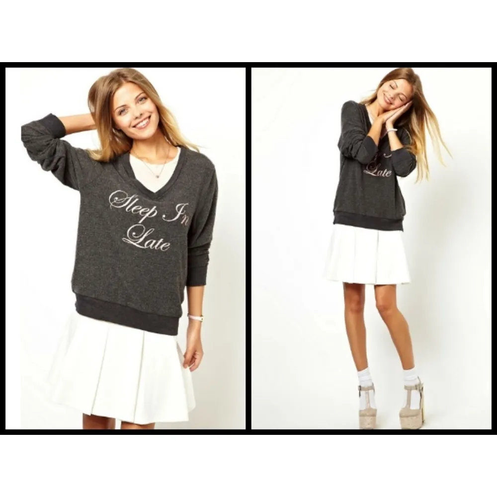 💕WILDFOX💕 Sleep In Late Baggy Beach Jumper - Image 2