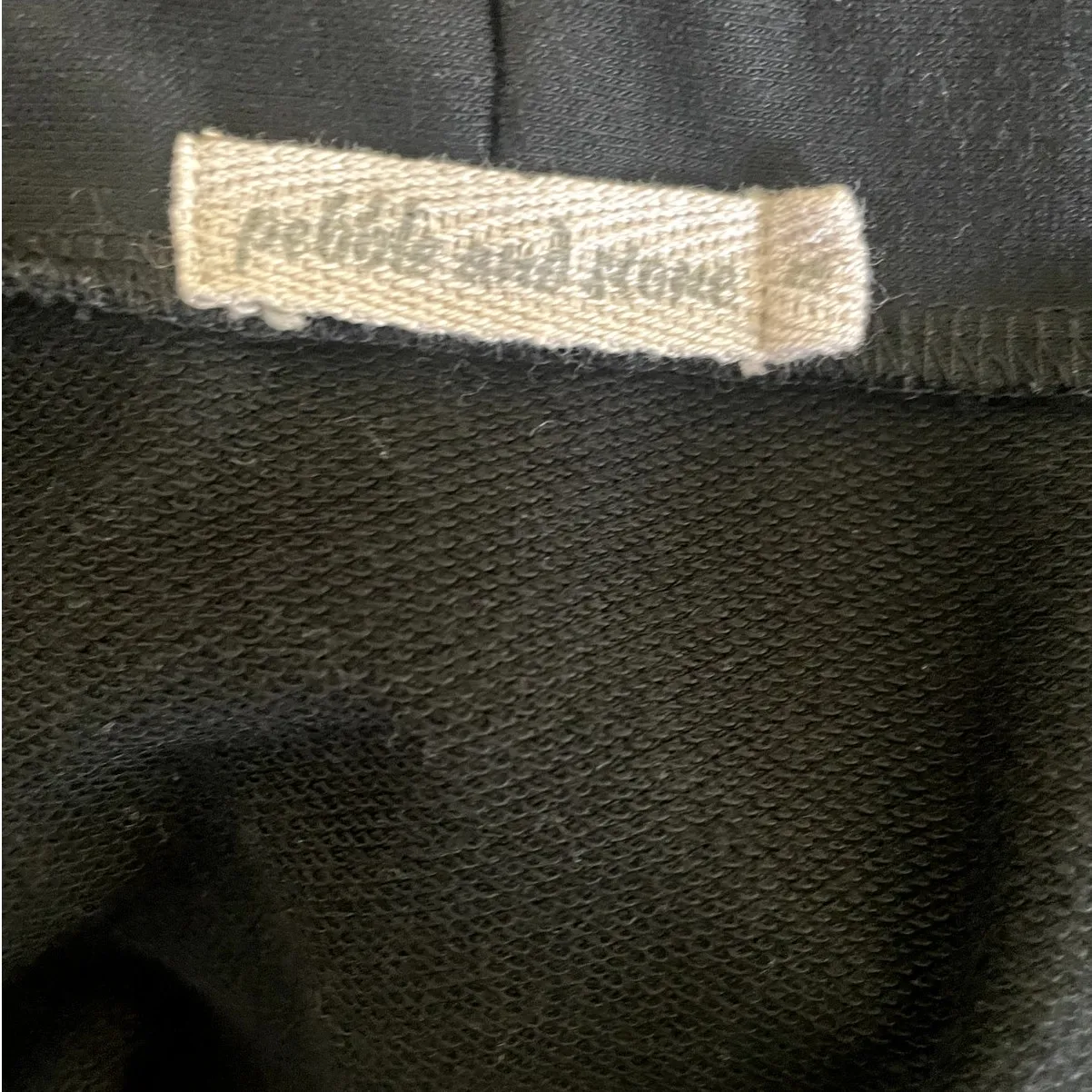 Pebble & Stone Women Cardigan M Black Open Front Peplum Hem Whimsigoth‎ Cottage Size M - Image 2