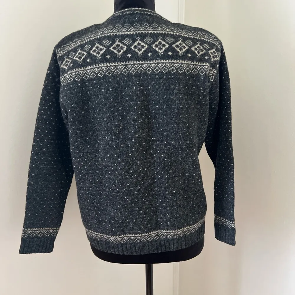 Talbots 100% Wool Cardigan - Image 4