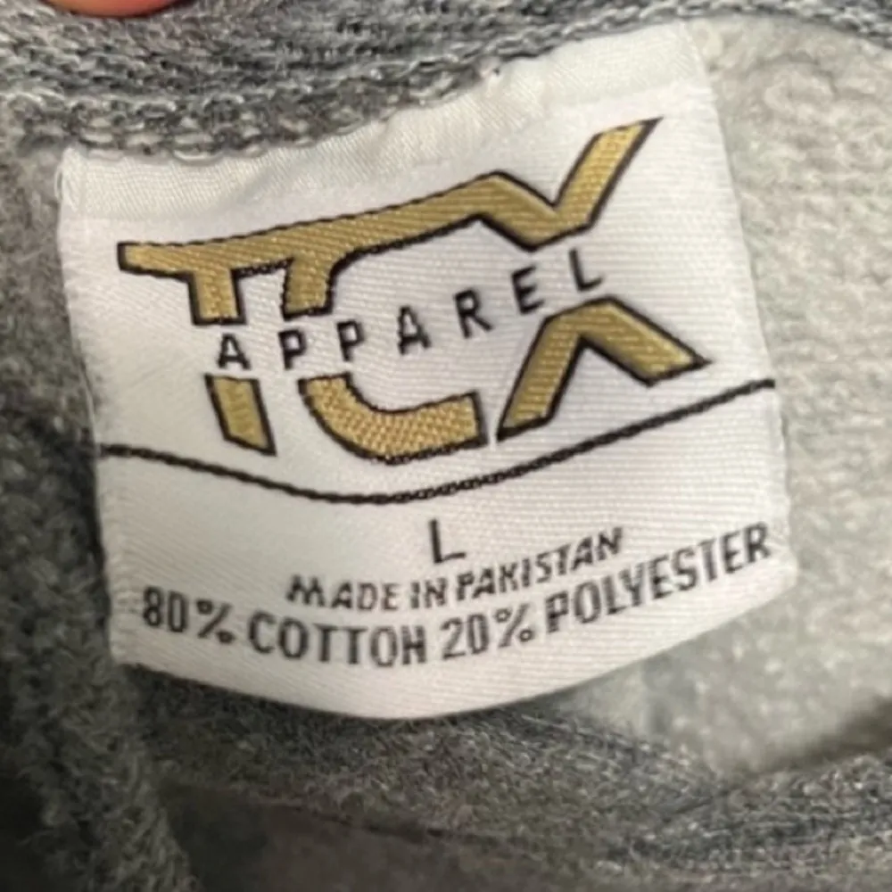 Carolina Women's Gray Hoodie Sweater Size L - Image 3