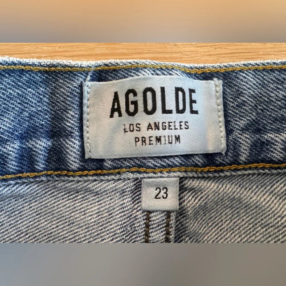 AGOLDE Parker Vintage Cut Off Short in Swapmeet size 23 - Image 5
