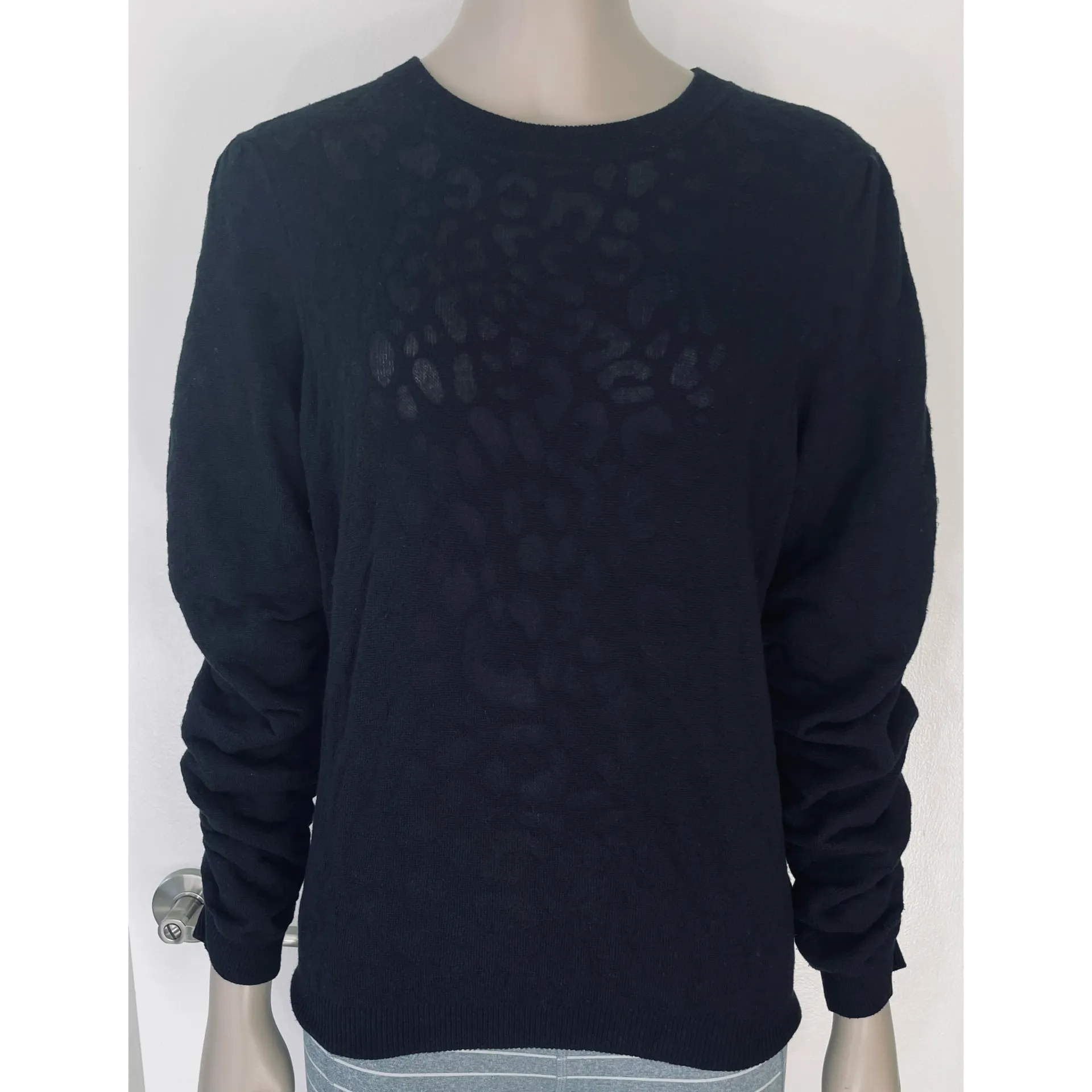 Itana Black Leopard Sweater - Image 6