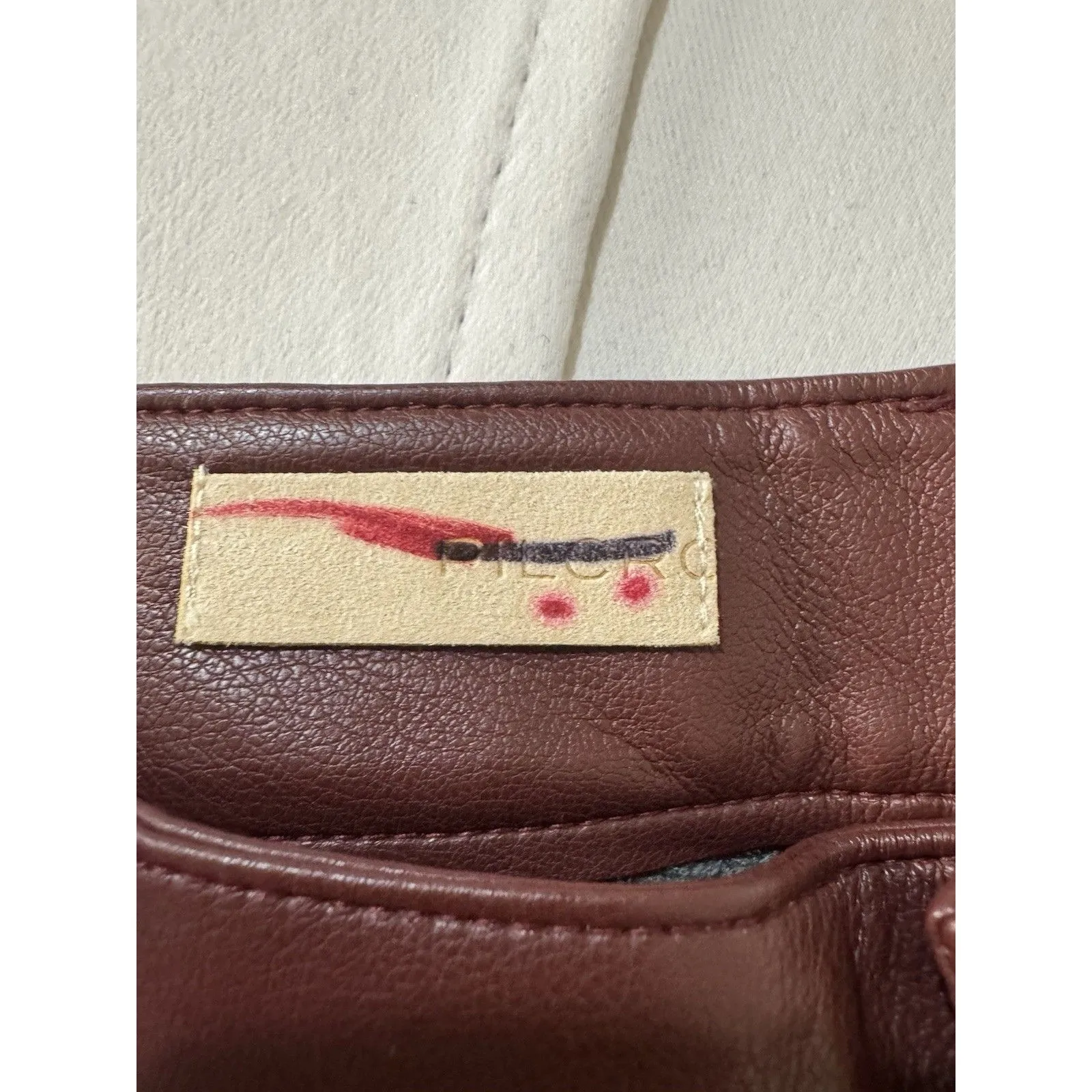 Pilcro/Anthropology Faux Leather Wine The Breaker Casual Pants Cropped 29 New - Image 15