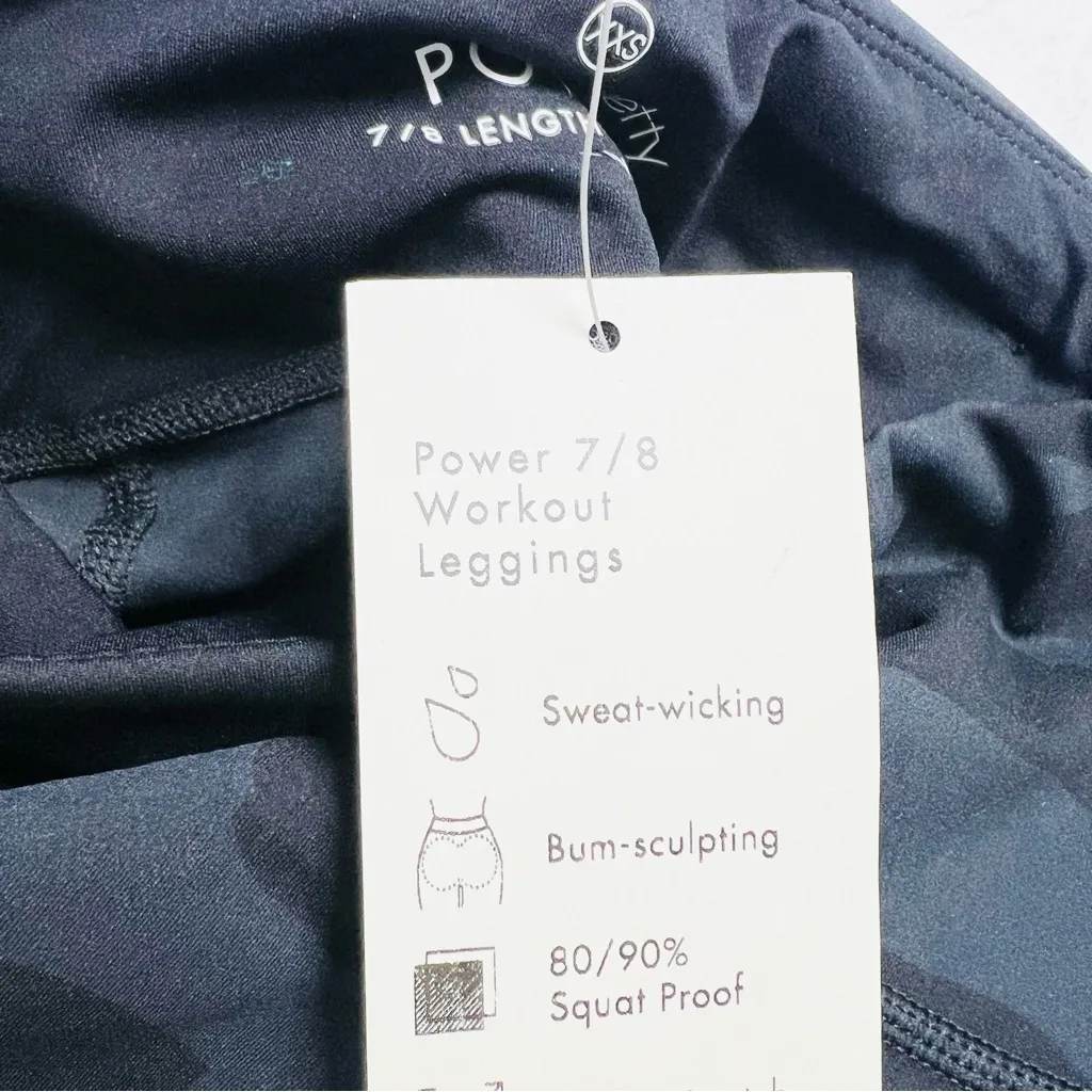 Sweaty Betty Power 7/8 Workout Leggings in Black Fade Print - XXS - NWT - Image 10