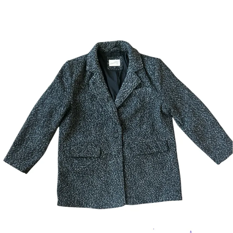 Universal Threads Universal Thread black white Tweed Blazer Size L - Image 4