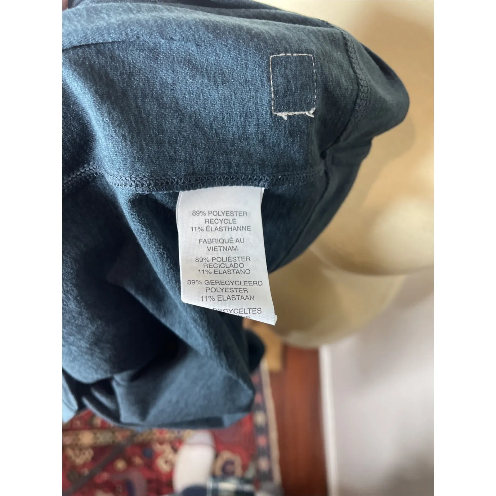 Vuori Halo Essential Half Zip Pullover Beryl Green Heather Women's Size X-Small - Image 9