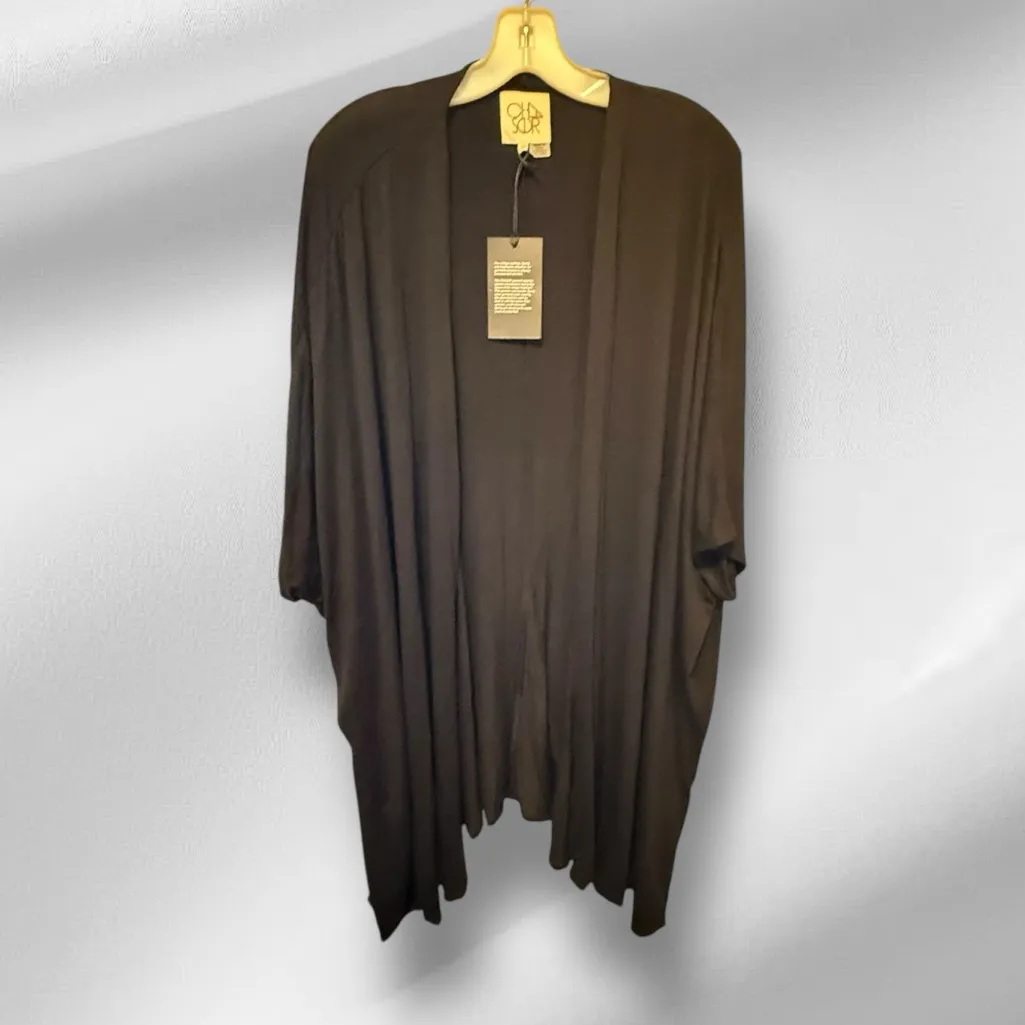 Chaser  Black Flowy Cover-Up nwt‎ - Image 2