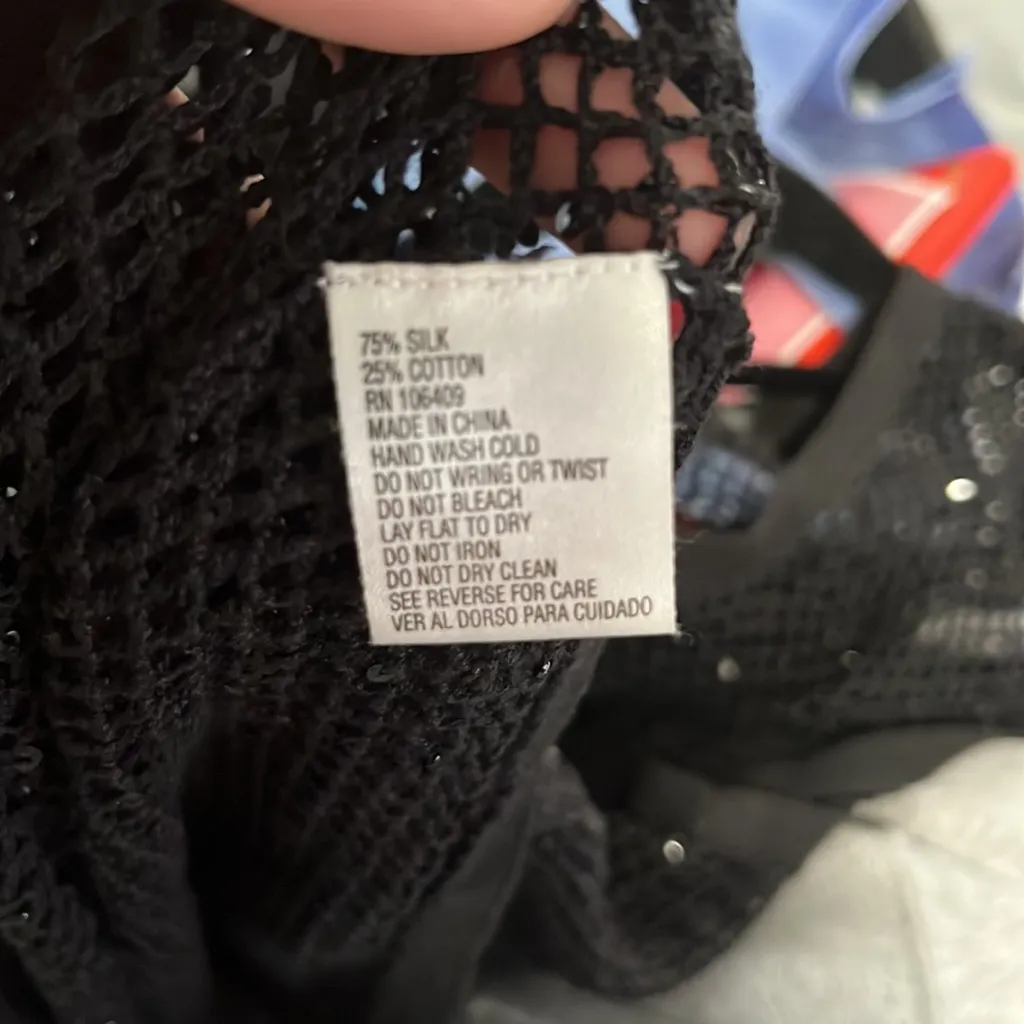 Antonio Melani‎ sheer top Size S - Image 4