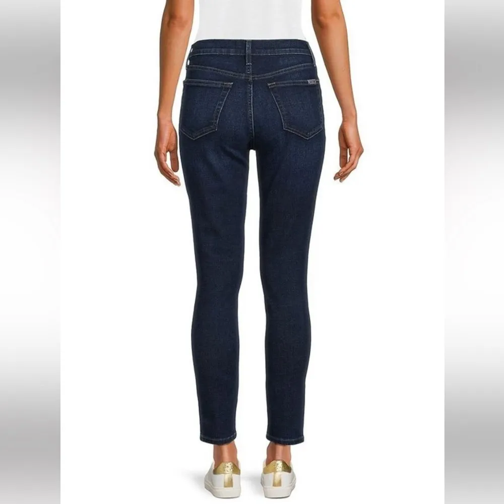 JOE'S JEANS High Rise Ankle Skinny Jeans Size 26 Dark Blue NEW - Image 4