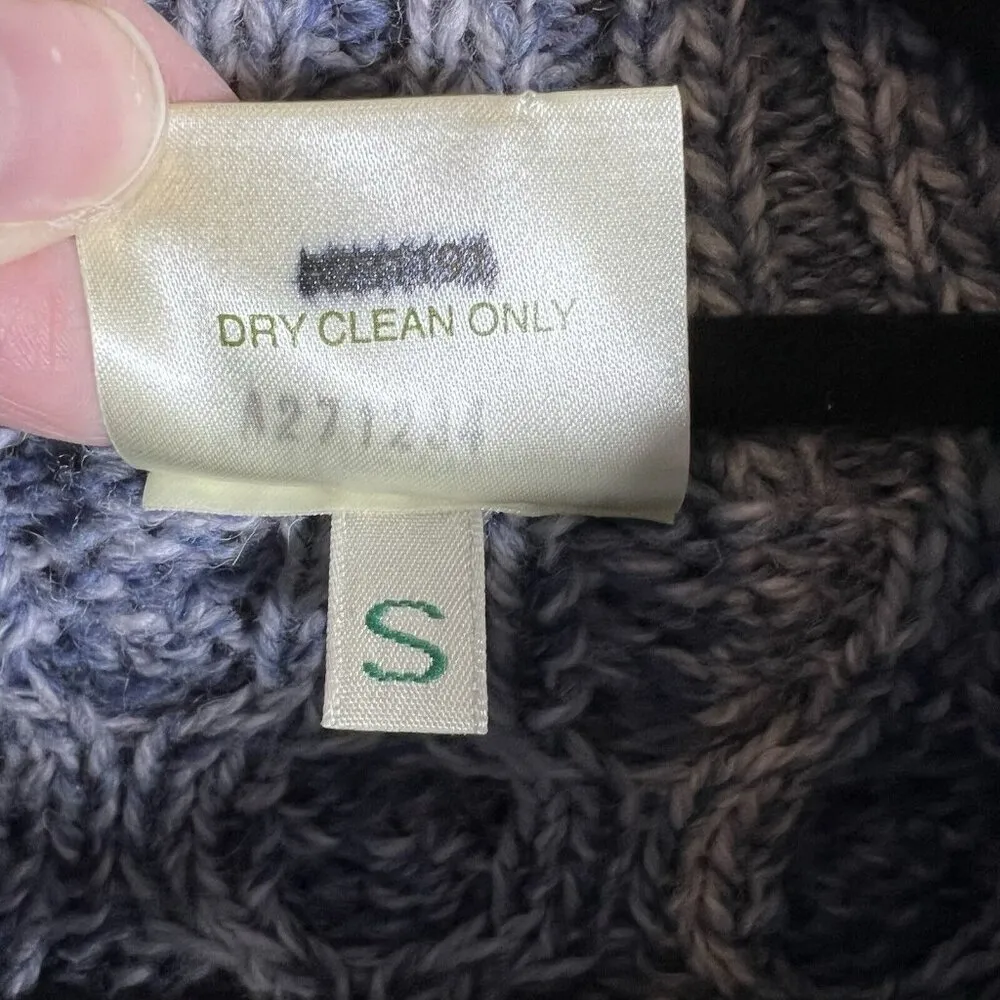 Kilronan Knitwear Sweater Women S Cardigan Cable Knit Fisherman Merino Aran Long Blue - Image 8