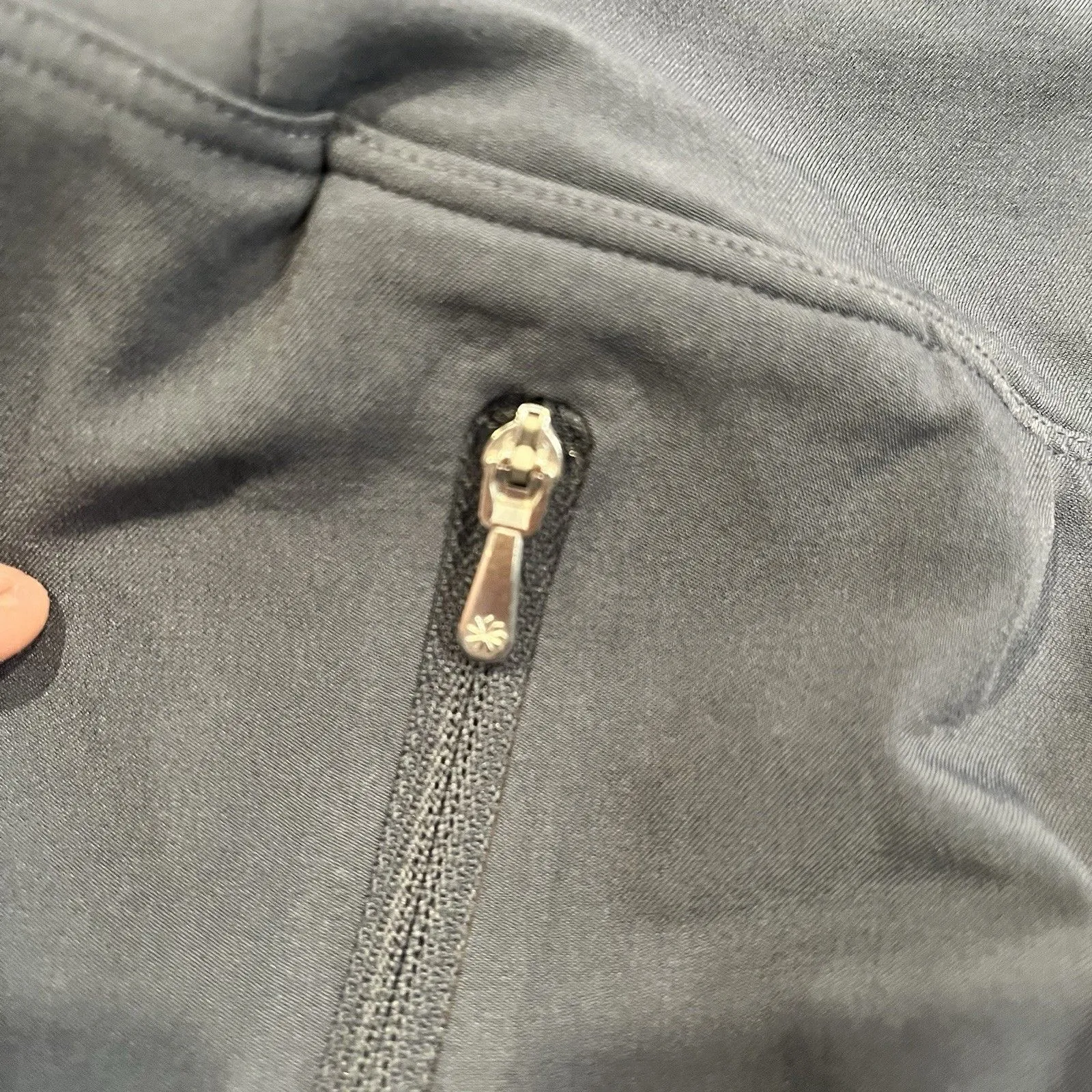 Athleta Skort Women's Size XL Gray Blue Golf Pickleball Fairway Pleated Jupe - Image 6