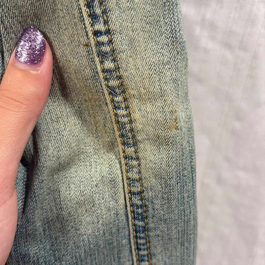 Akademiks  Denim Jacket with Pink Embroidery and Graphics - Image 4