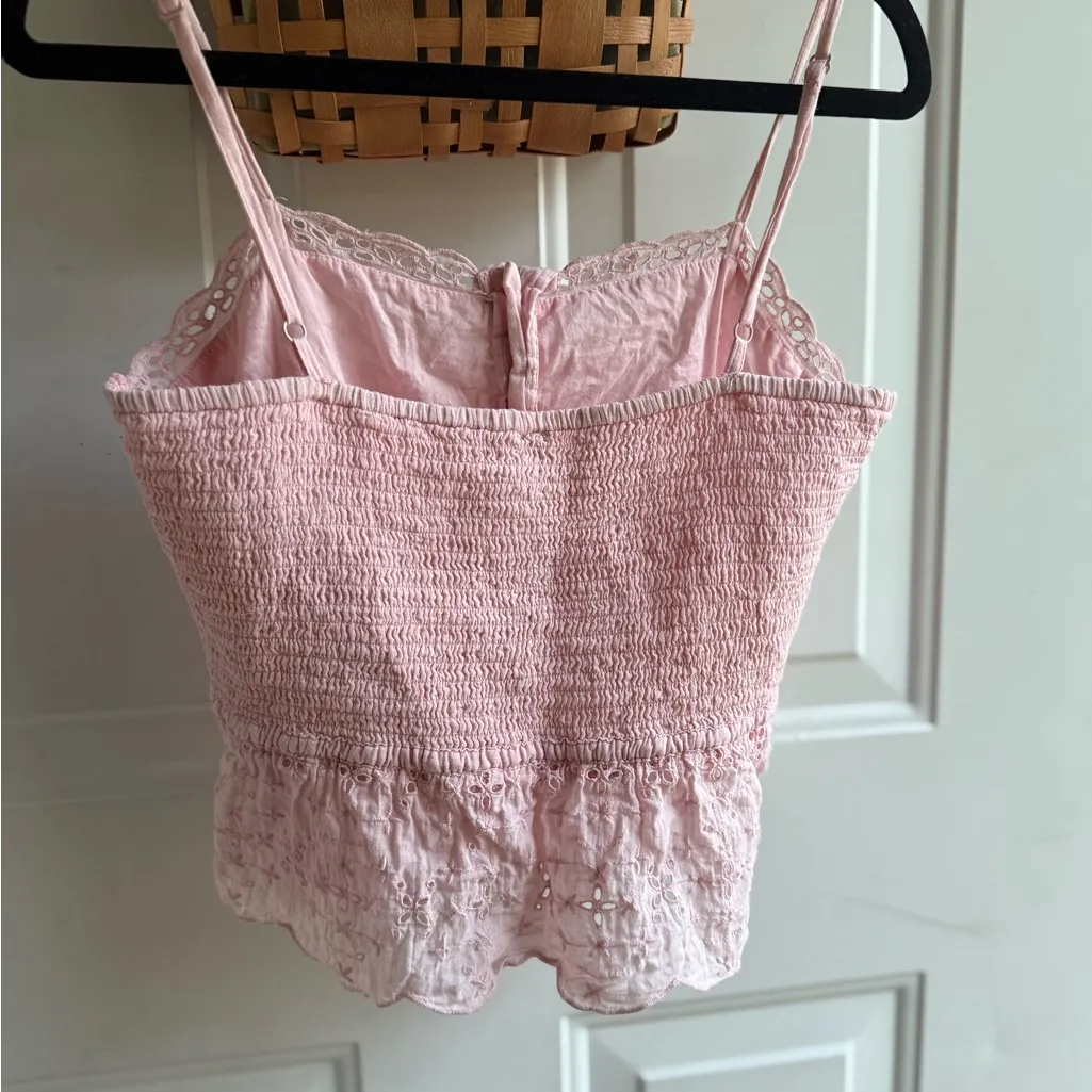 Aerie Eyelet Crop Camisole - Image 4