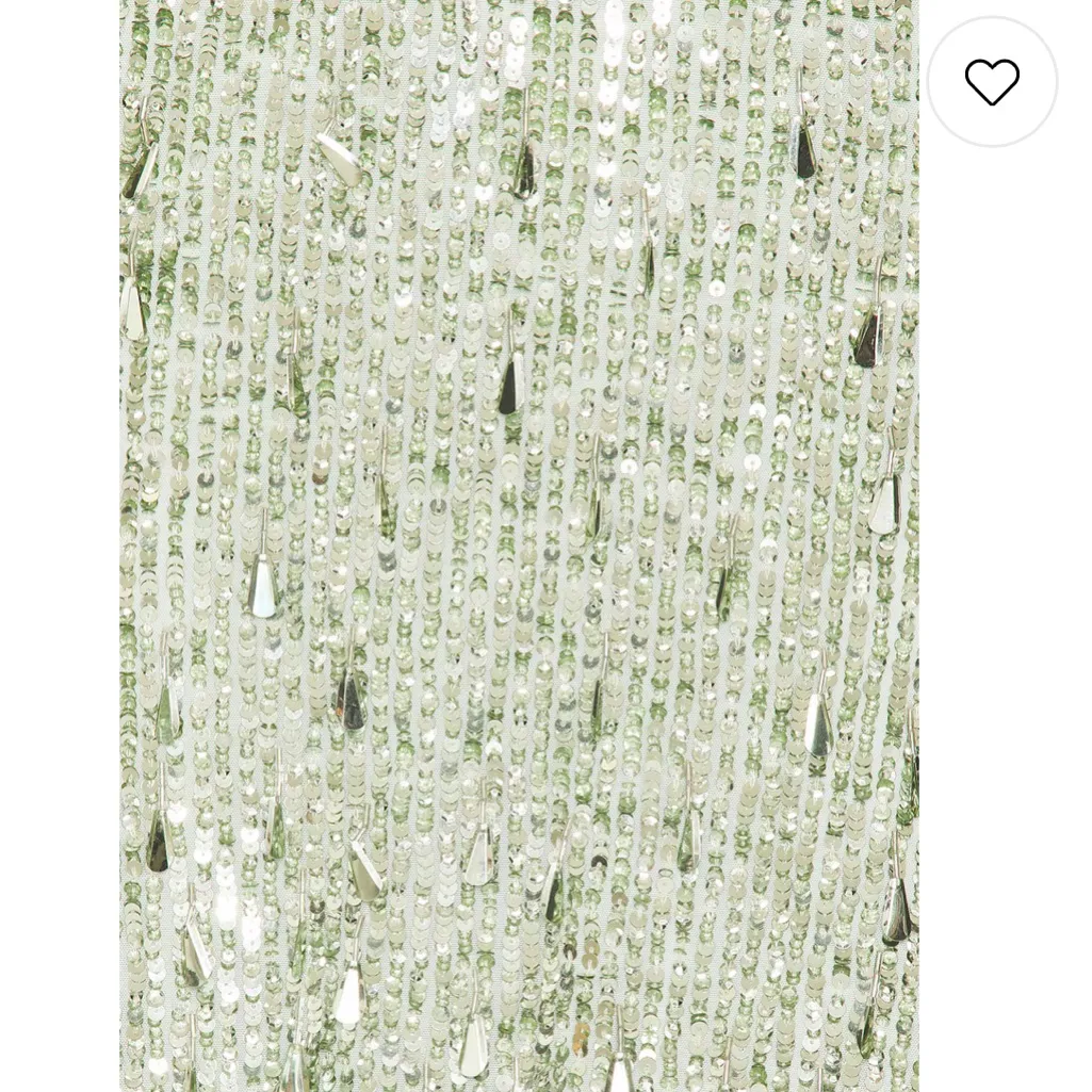 NWT Alice + Olivia Charity Embellished Gown Skirt in Sea Spray - Image 6