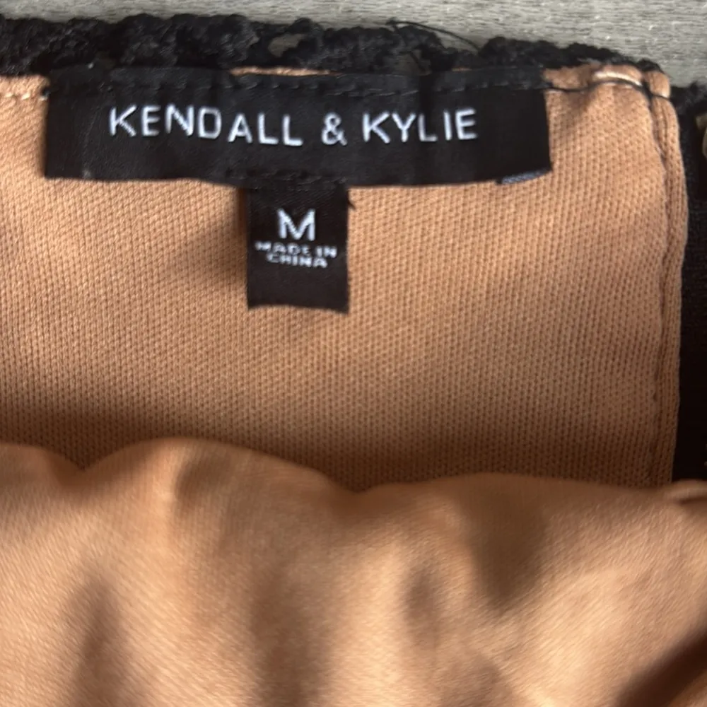 Kendall & Kylie Black Lace Top - Image 2