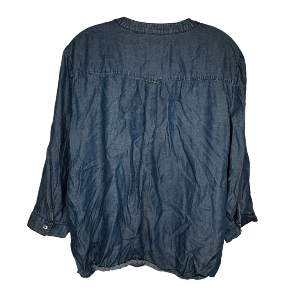 SoHo‎ Jeans Blue Shirt - Image 5