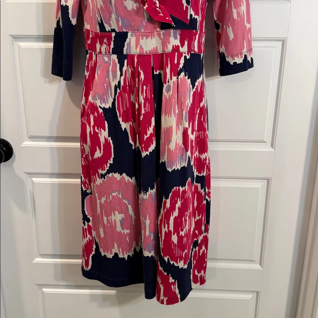 Lilly Pulitzer Augusta Bright Navy Bravissimo Dress Small - Image 4