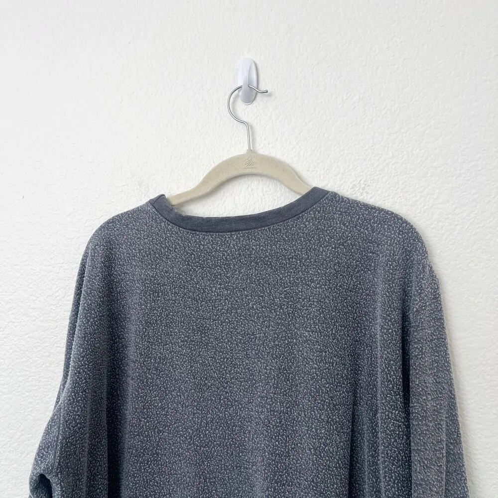 [NFL] San Francisco 49ers Gray Crew Neck Sweatshirt Intentional Pilling Sz Large - Image 4