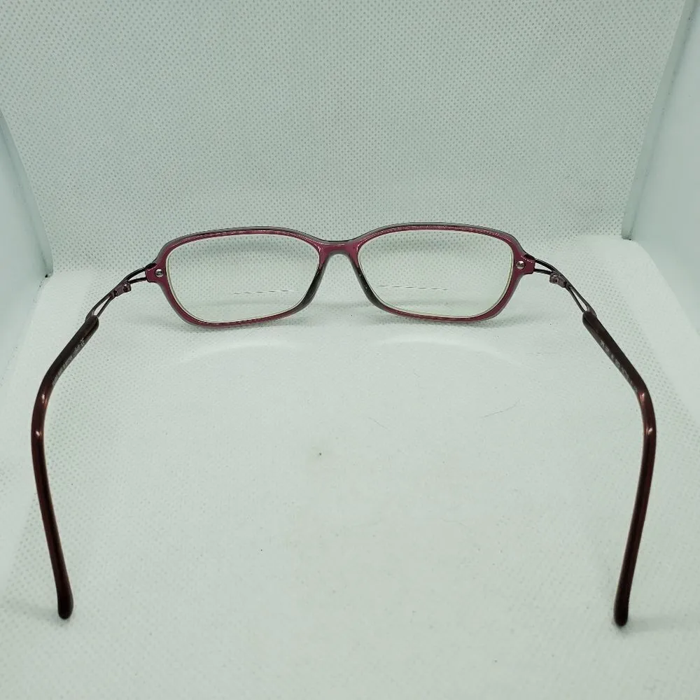 Silhouette Purple Prescription Glasses Frames Blue - Image 4