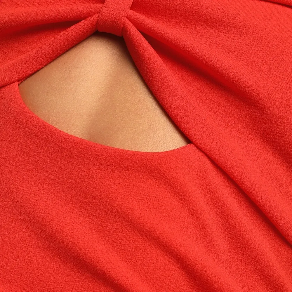 NWT Lulu’s Star‎ of the Scene Red Sleeveless Bodycon Mini Dress XL - Image 7