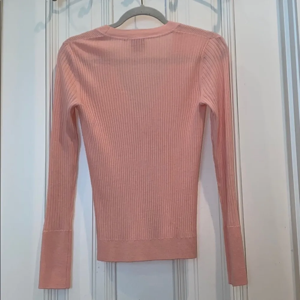 Tory Burch Pink Crop Cardigan - Image 5