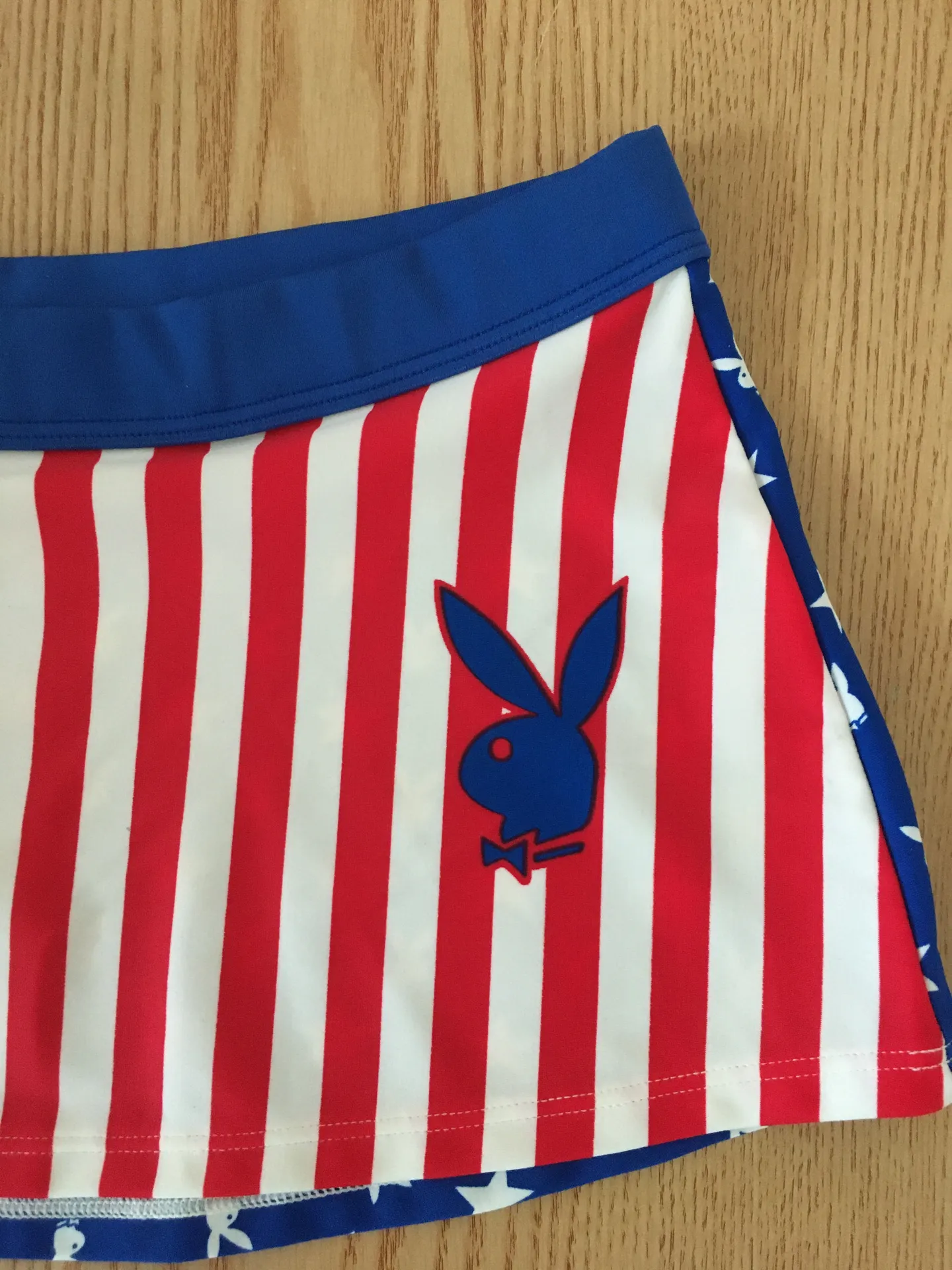 New  Patriotic American Flag Swimsuit Skirt Cover-Up Large - Image 3