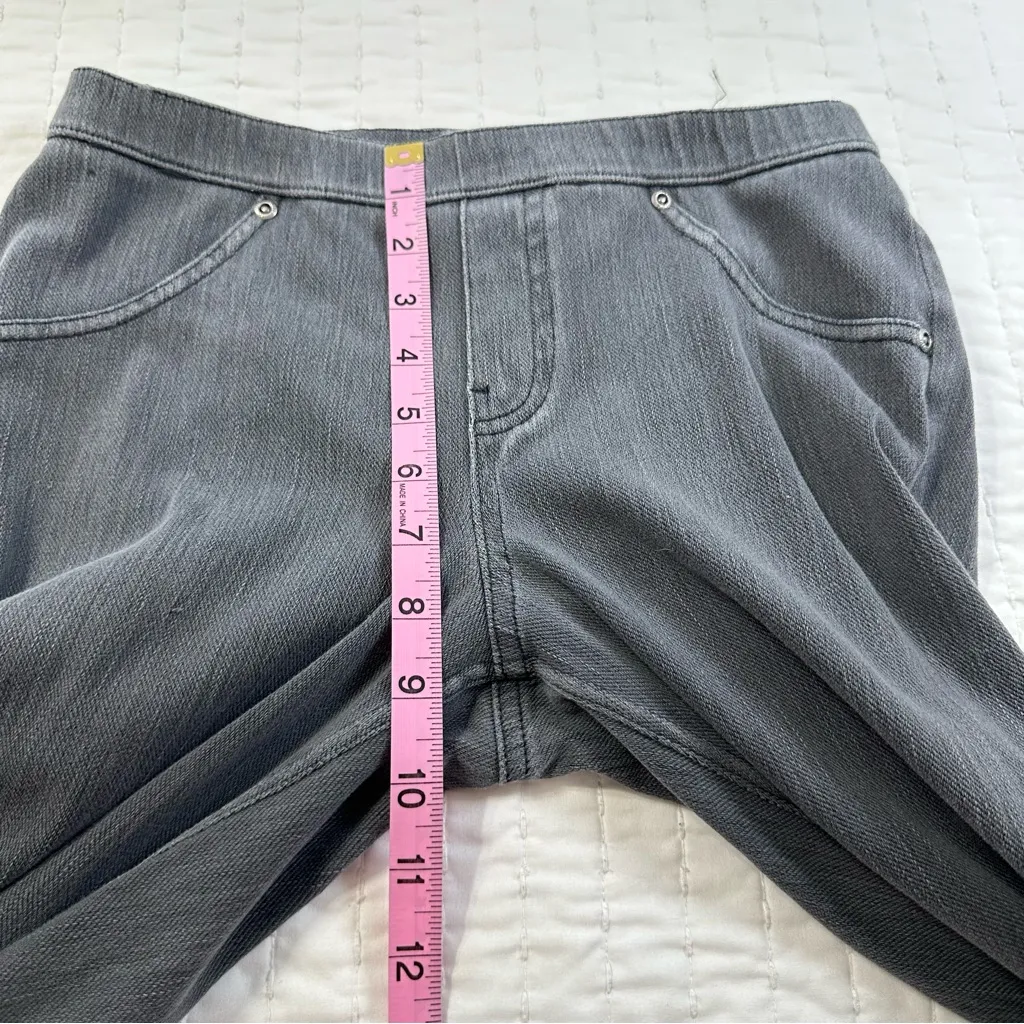 HUE Ultimate Stretch Denim Women's Gray Leggings - Image 9