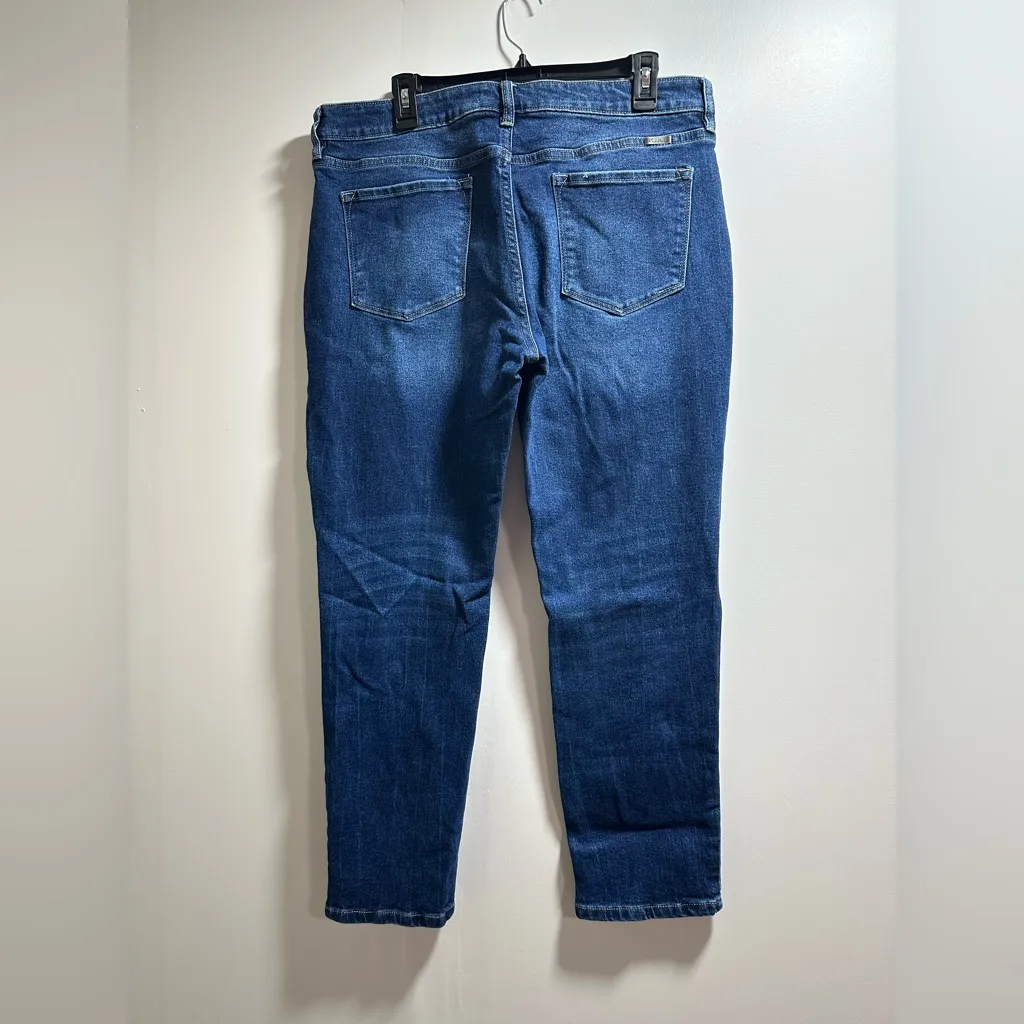 KanCan Midnight Blue Cropped Jeans Size 31 - Image 2