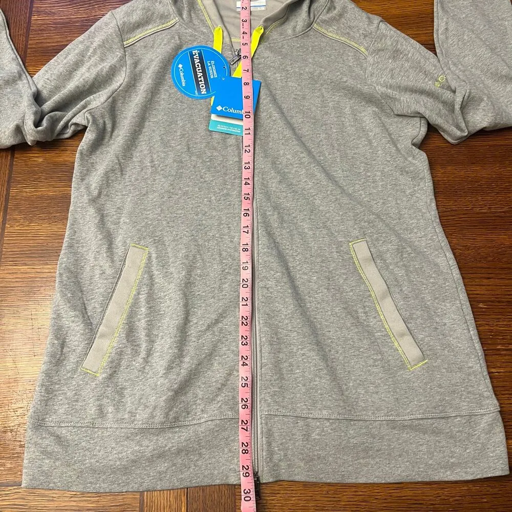 NWT Columbia Omni-Wick Heather Honey III Full Zip Hoodie XL - Image 6