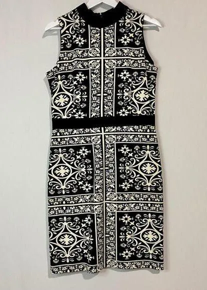 J. McLaughlin Women's Lynette Bainbridge Stretch Mini Dress Black Medium EUC - Image 1